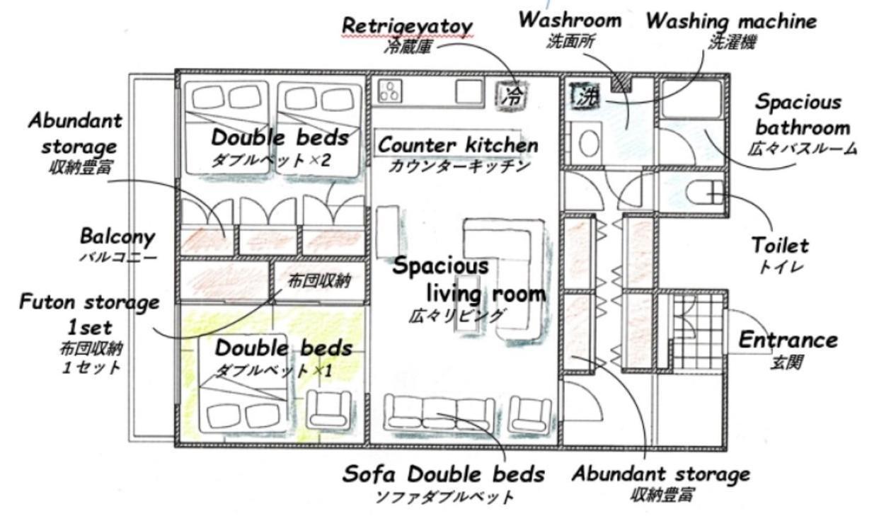 טוקיו Harmonia東京堀切 10名定員90平米の広いcondominium מראה חיצוני תמונה